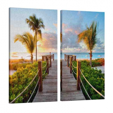 Collage Canvas with 2 frames